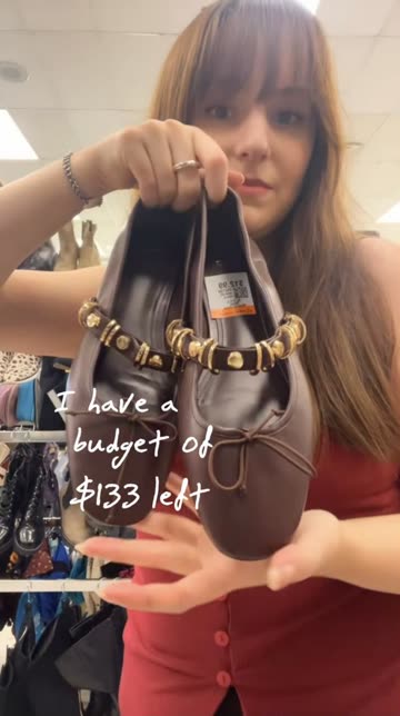 Still from I have a budget of $133 left of $200 to thrift my dream fall wardrobe